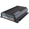 REDARC BCDC1240D 40A DC-DC battery charger showing black housing, mounting feet and charge-status indicators.