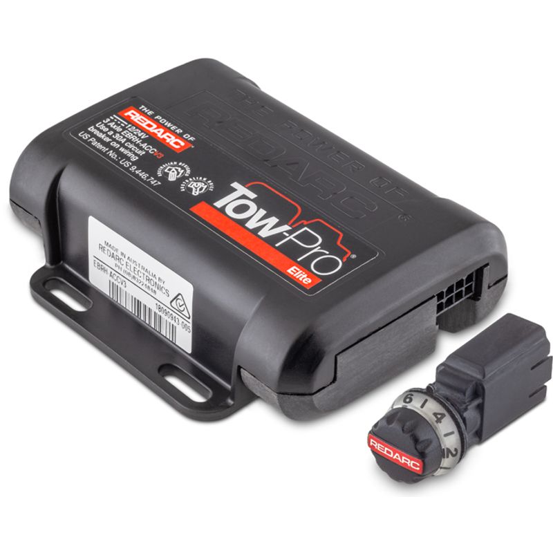 Redarc EBRH-ACCV3 Tow Pro Elite top view of unit with switch controller