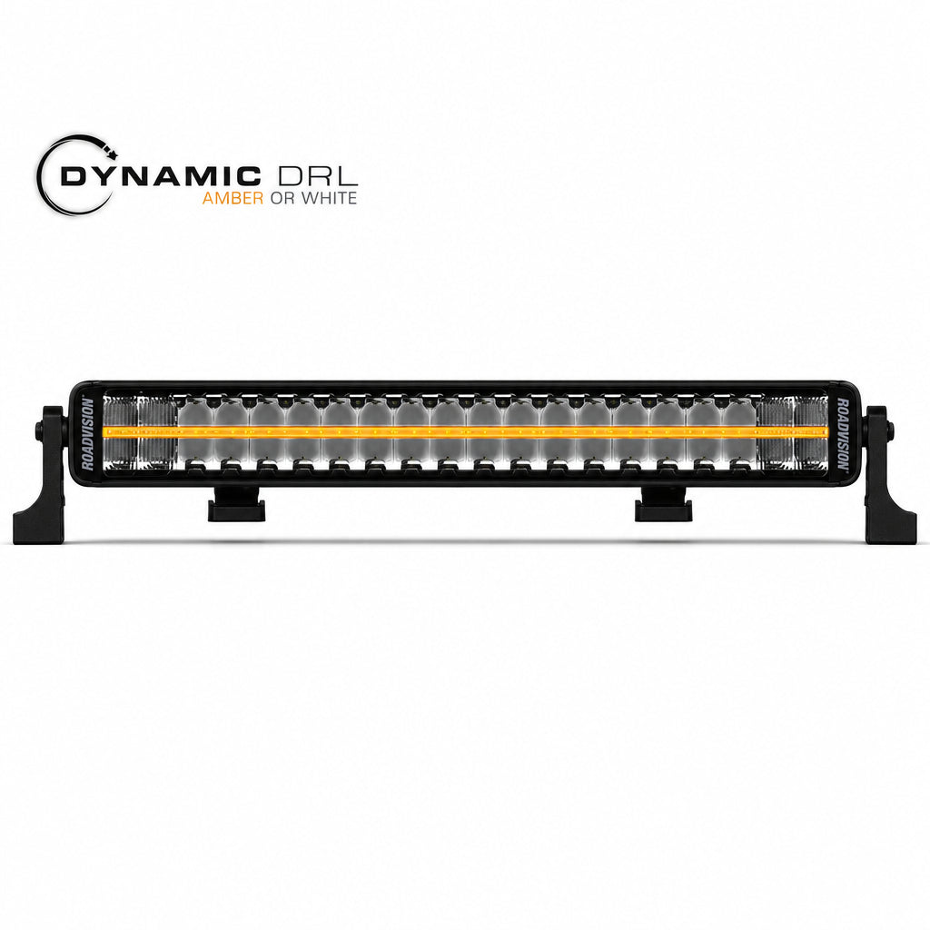 ROADVISION RBL7021SCD 21" LED Light Bar 165W Stealth SP70 Combo Beam with DRL - 10-30V IP69K Waterproof, 10129LM