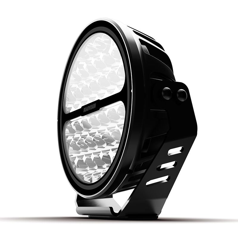ROADVISION RDL6901SD 9" LED Driving Light Stealth Pro 10-30V 34x3W 142W 10485lm IP69K Spot Beam + Dynamic DRL