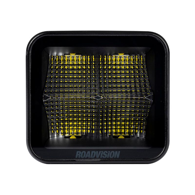 Roadvision RWL4840F 40W LED Work Light Stealth Series 110° Flood Beam 10-30V 3016lm IP69K