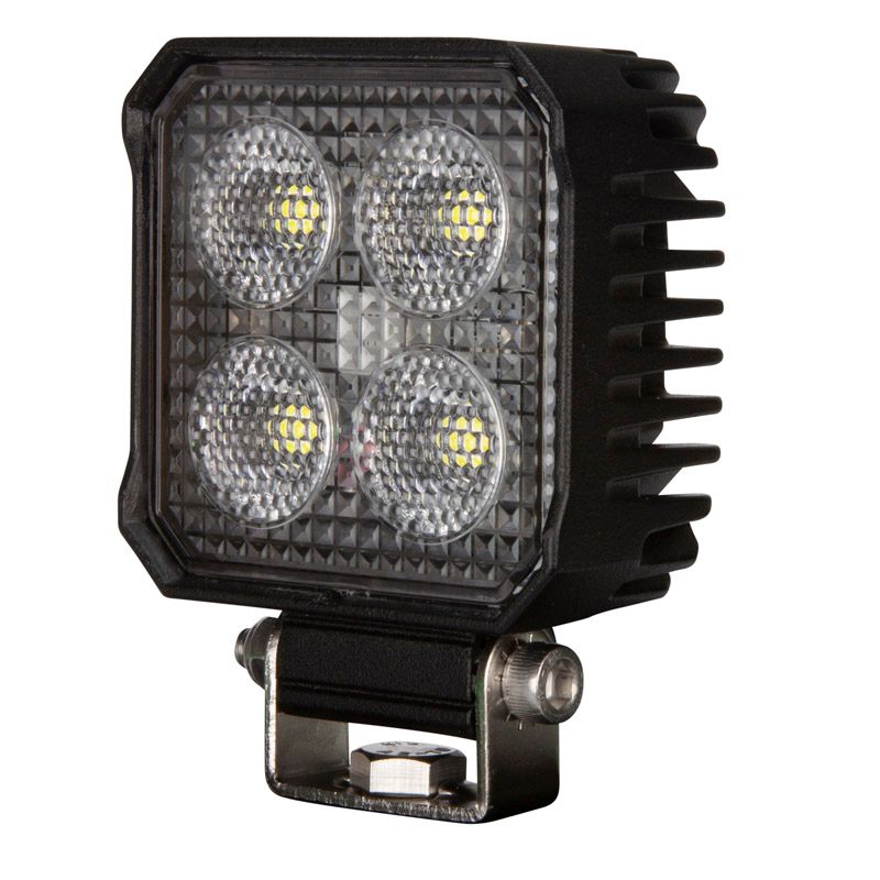 Roadvision RWL9424SF 25W LED Work Light Compact Square Flood Beam 10-30V 2200lm TMT IP67 ADR Reverse